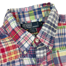 Load image into Gallery viewer, 90’s Polo Ralph Lauren ‘Tilden’ Patchwork Plaid Shirt - L/XL
