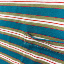 Load image into Gallery viewer, Late 80’s Stussy Striped Tom Tom T-Shirt - L