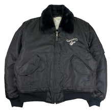 Load image into Gallery viewer, 90’s Hand Spun Records MA2 Bomber Jacket - XL