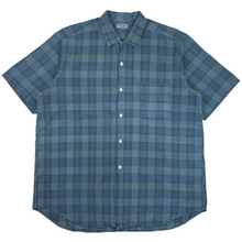 Load image into Gallery viewer, 90’s Comme Des Garcons Homme Plaid Short Sleeve Shirt - L