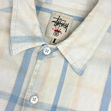 Load image into Gallery viewer, 90’s Stussy Check Short Sleeve Shirt - L/XL