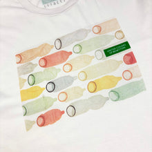 Load image into Gallery viewer, 1991 United Colors Of Benetton Oliviero Toscani “Condoms” T-Shirt - XL