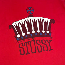 Load image into Gallery viewer, Early 90’s Stussy Crown T-Shirt - XL