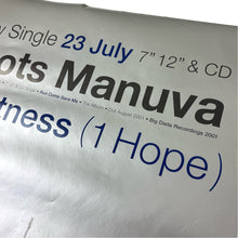 Load image into Gallery viewer, 2001 Roots Manuva Witness Poster