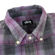 Load image into Gallery viewer, Early 90’s Stussy Plaid Flannel Shirt - L/XL