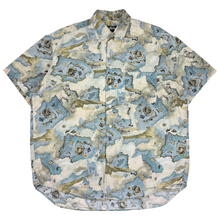 Load image into Gallery viewer, Late 80’s Stussy Map Shirt - L/XL