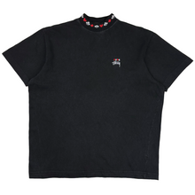 Load image into Gallery viewer, Late 80’s Stussy Full Deck Mock Neck T-Shirt - L