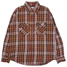 Load image into Gallery viewer, 80’s Five Brother Plaid Flannel Shirt - L
