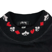 Load image into Gallery viewer, Late 80’s Stussy Full Deck Mock Neck T-Shirt - L