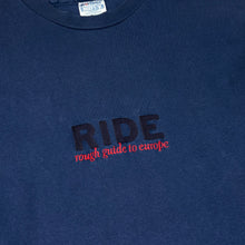 Load image into Gallery viewer, 1992 Ride Rough Guide To Europe Long Sleeve T-Shirt - XL