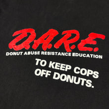 Load image into Gallery viewer, 90’s D.A.R.E To Keep Cops Off Donuts t-shirt - L