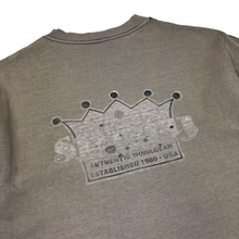 Load image into Gallery viewer, Early 90’s Stussy Authentic Workgear Crown T-Shirt - L
