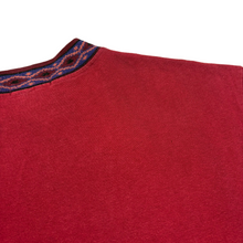 Load image into Gallery viewer, Late 80’s Stussy Pattern Mock Neck T-Shirt - M/L