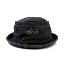 Load image into Gallery viewer, Late 80’s Stussy Pork Pie Hat - L