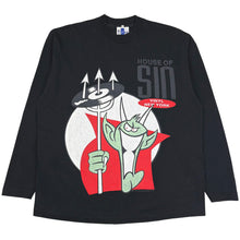Load image into Gallery viewer, Early 90’s House of Sin Vinyl New York Long Sleeve T-Shirt - XL