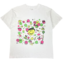 Load image into Gallery viewer, Late 80’s Acid House Smileys T-Shirt - XL