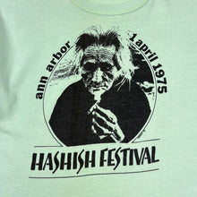 Load image into Gallery viewer, 1975 Ann Arbor Hashish Festival T-Shirt - M
