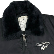 Load image into Gallery viewer, 90’s Hand Spun Records MA2 Bomber Jacket - XL