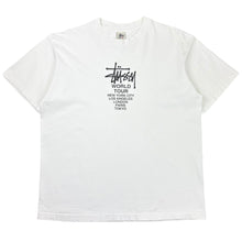 Load image into Gallery viewer, Mid 90’s Stussy World Tour T-Shirt - XL